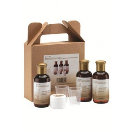 Zestaw aromaterapeutyczny do masażu głowy Aromatherapy Indian Head Massage